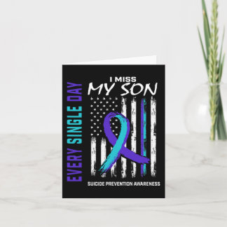 Ik mis mijn zoon Suicide Awareness Prevention Amer Kaart