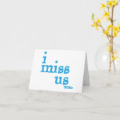 Ik mis ons kaart (Gele Bloem)