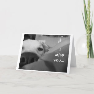 Ik mis u… kaart