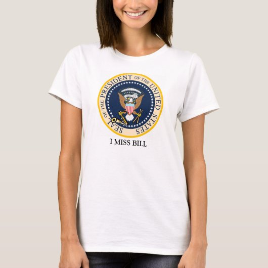 Ik Miss Bill Clinton Shirt (Voorkant)