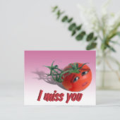 Ik Miss U Briefkaart (Staand voorkant)