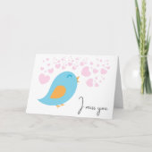 Ik Miss U denkt aan u Kaart (Voorkant)