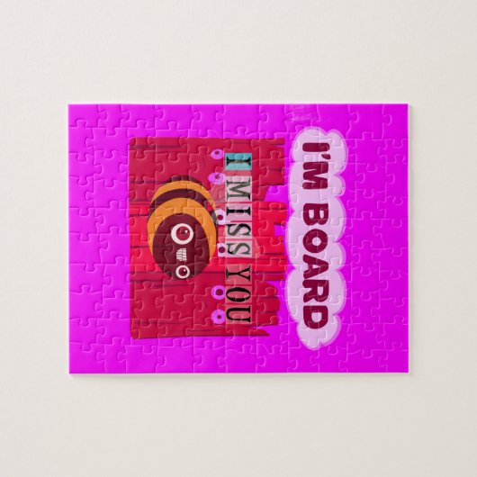 Ik Miss U. Ik ben verrot. Legpuzzel (Horizontaal)