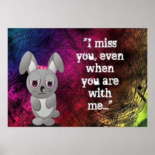 Ik Miss U Poster (Voorkant)