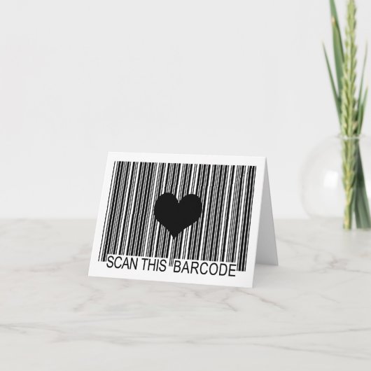 IK MIST JE BARCODE KAART (Voorkant)