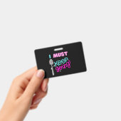 Ik moet blijven gaan badge (Handheld)