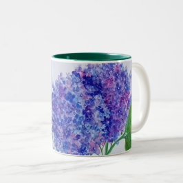 Ik moet bloemen, koffie, thee hebben tweekleurige koffiemok