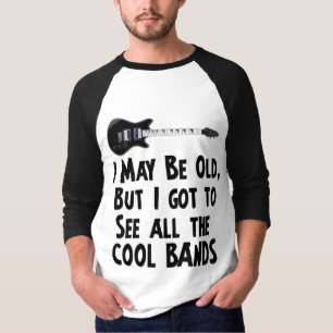 Ik moet de coole bands zien. t-shirt
