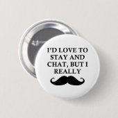 IK MOET ECHT DASH RONDE BUTTON 5,7 CM (Voorkant /achterkant)