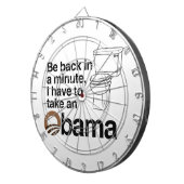 IK MOET EEN OBAMA NEMEN DARTBORD (Voorkant Rechts)