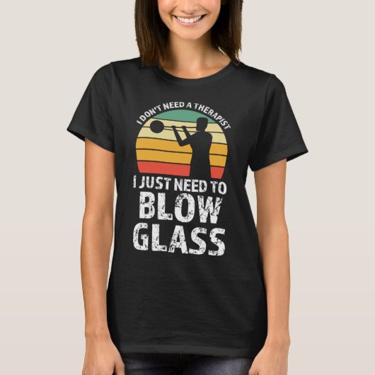 Ik moet gewoon glas blazen Pullover Ho (Voorkant)
