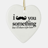 Ik Moet Je Eens Een Vraag Stellen Keramisch Ornament (Rechts)