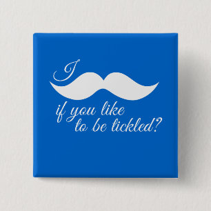 IK MOET ME VERPLICHTEN ALS U WILT WORDEN GEKEERD - VIERKANTE BUTTON 5,1 CM