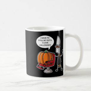 Ik moet mijn hart luchten, ik hou van Halloween Po Koffiemok