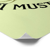 Ik moet mos aanraken poster (Hoek)