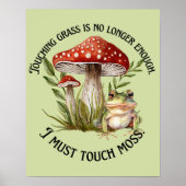 Ik moet mos aanraken poster (Voorkant)