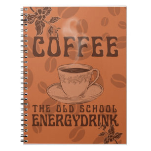 Ik moet opstaan, mijn koffie wacht op me. notitieboek