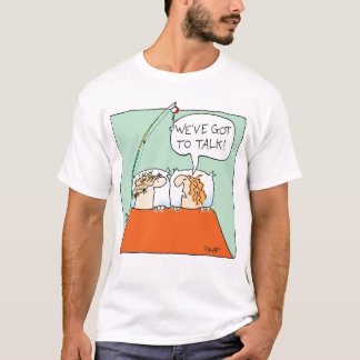 Ik moet praten—Gevist T-shirt