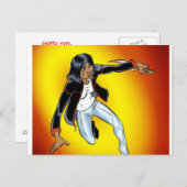 Ik moet rennen, schat. briefkaart (Voorkant / Achterkant)