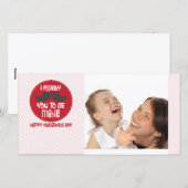 Ik moet u hebben de Kaart van de Valentijnsdag (Voorkant / Achterkant)