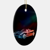 Ik moet van het Corvette houden. Keramisch Ornament (Rechts)