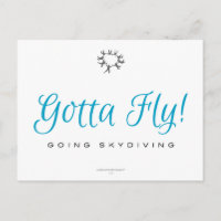 Ik moet vliegen. Going Skydiving
