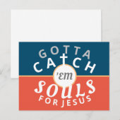 Ik moet ze voor Jezus pakken Briefkaart (Voorkant / Achterkant)