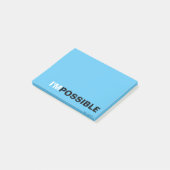 IK MOGELIJK POST-IT® NOTES (Schuin)