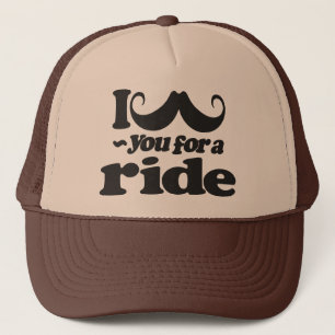 Ik Mustache je voor een Ride Trucker Pet