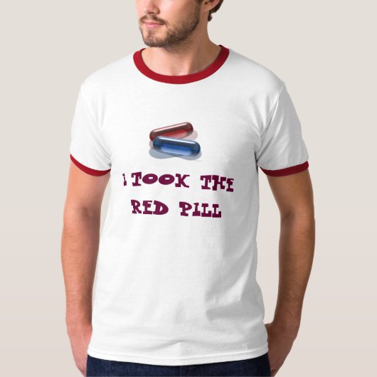 IK NAM DE RODE PIJL T-SHIRT (Voorkant)