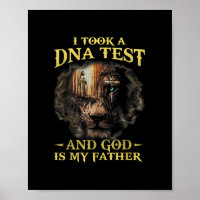 Ik nam een DNA test en God is mijn vader minnaar g