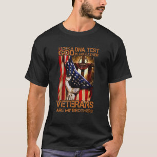 Ik nam een DNA test... is mijn vader veteranen... T-shirt