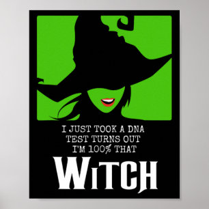 Ik nam gewoon een DNA-test... en dan ben ik 100% d Poster
