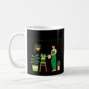 Ik nat alleen mijn Planten Koffiemok