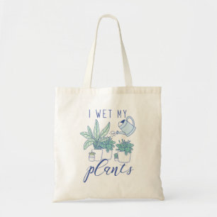 Ik nat Mijn Planten Tote Bag