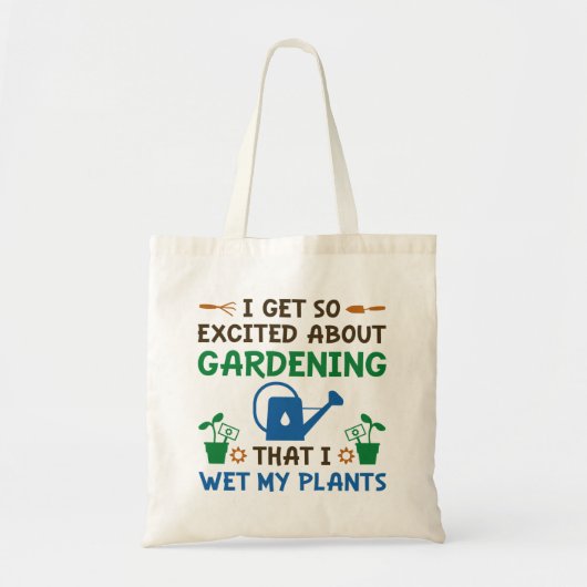 Ik nat Mijn Planten Tote Bag (Voorkant)
