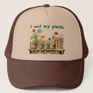 Ik nat Mijn Planten Trucker Pet