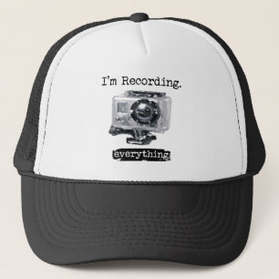 Ik neem alles op. trucker pet