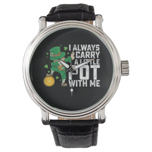 Ik neem altijd een potje mee St. Patrick's Horloge