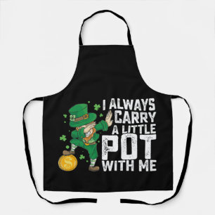 Ik neem altijd een potje mee St. Patrick's Schort