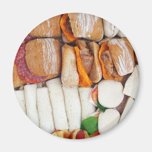 Ik neem gewoon een broodje! magneet (Voorkant)