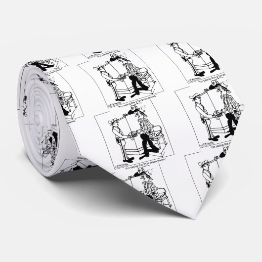 Ik neem het 21ste amendement over stropdas (Opgerold)