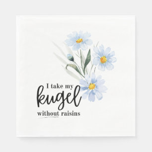 Ik neem mijn Kugel zonder rozijnen Servet