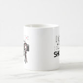 Ik noem de Mok van de fotograaf van de show grappi (Center)