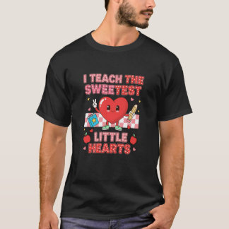 Ik Onderwijs De Allerzoetste Hartjes Juf Valenti T-shirt