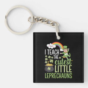 Ik Onderwijs De Schattigste Kleine Kabouters Ierse Sleutelhanger