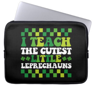 Ik Onderwijs De Schattigste Kleine Kabouters Leraa Laptop Sleeve