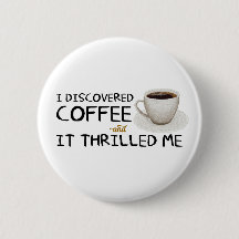 "Ik Ontdekte Koffie" Standaard Knop