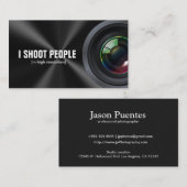 Ik ontspruit mensen - Professionele Fotograaf Visitekaartje (Voorkant / Achterkant)