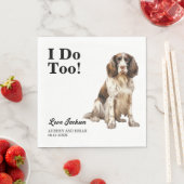 Ik ook! Engelse Springer Spaniel Hond Hond Hond Tr Servet (Insitu)